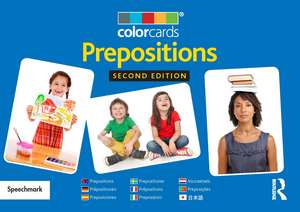 Prepositions: Colorcards de Speechmark