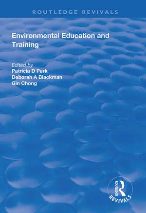 Environmental Education and Training de Patricia D. Park