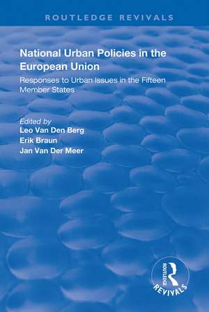 National Urban Policies in the European Union de Leo Van Den Berg