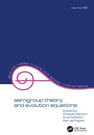 Semigroup Theory and Evolution Equations: The Second International Conference de Philippe Clement
