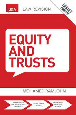 Q&A Equity & Trusts de Mohamed Ramjohn