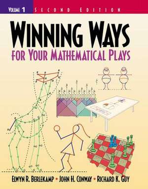 Winning Ways for Your Mathematical Plays: Volume 1 de Elwyn R. Berlekamp