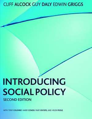 Introducing Social Policy de Cliff Alcock