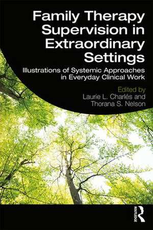 Family Therapy Supervision in Extraordinary Settings: Illustrations of Systemic Approaches in Everyday Clinical Work de Laurie L. Charles