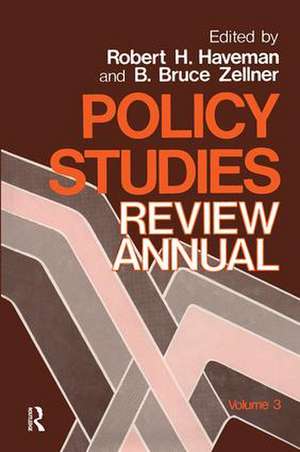 Policy Studies: Review Annual: Volume 3 de Bruce B. Zellner