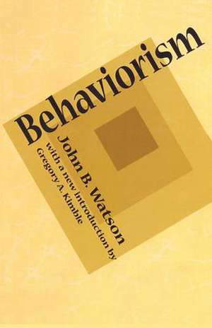 Behaviorism de John B. Watson