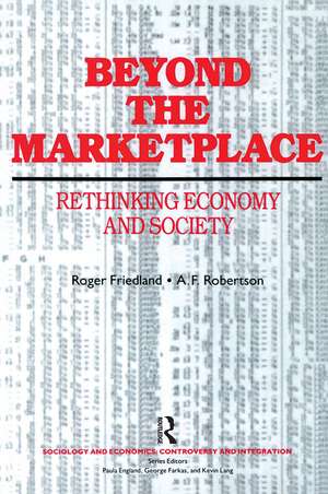 Beyond the Marketplace de Roger Friedland