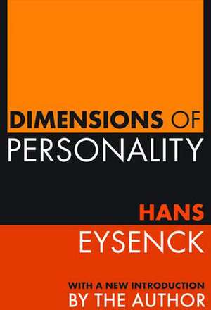 Dimensions of Personality de Martin Rein