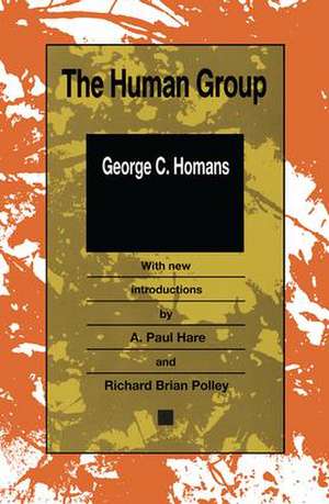 The Human Group de George Caspar Homans