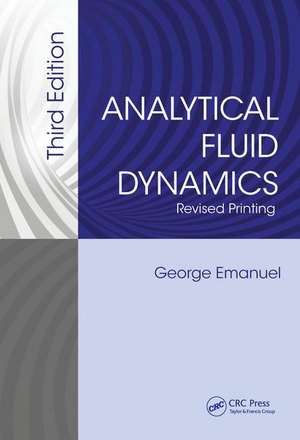 Analytical Fluid Dynamics de George Emanuel