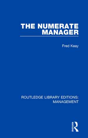 The Numerate Manager de Fred Keay