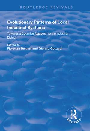 Evolutionary Patterns of Local Industrial Systems de Fiorenza Belussi