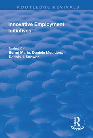 Innovative Employment Initiatives de Bernd Marin