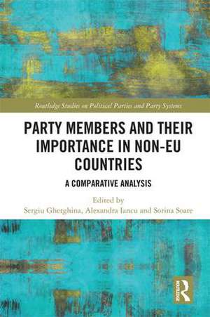 Party Members and Their Importance in Non-EU Countries: A Comparative Analysis de Sergiu Gherghina