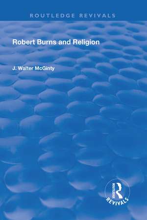 Robert Burns and Religion de Walter McGinty