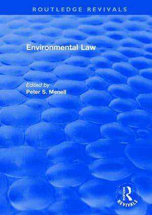 Environmental Law de Peter S. Menell