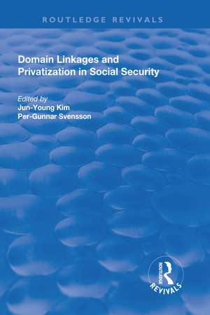 Domain Linkages and Privatization in Social Security de Jun-Young Kim