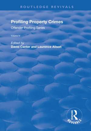 Profiling Property Crimes de David V. Canter