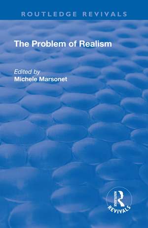 The Problem of Realism de Michele Marsonet