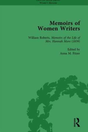 Memoirs of Women Writers, Part I, Volume 2 de Anna M Fitzer