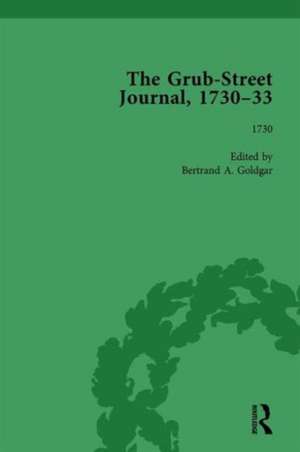 The Grub Street Journal, 1730-33 Vol 1 de Bertrand A Goldgar