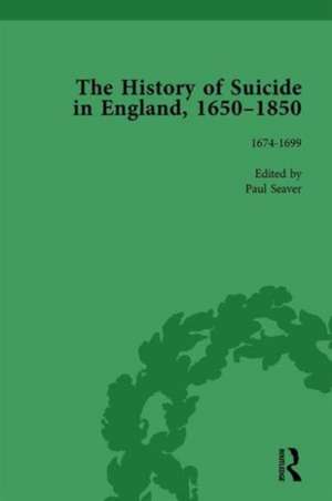 The History of Suicide in England, 1650–1850, Part I Vol 2 de Mark Robson