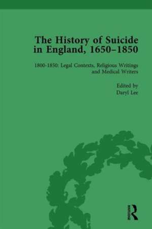 The History of Suicide in England, 1650–1850, Part II vol 7 de Mark Robson