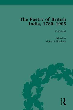 The Poetry of British India, 1780–1905 Vol 1 de Maire ni Fhlathuin