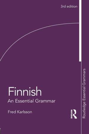 Finnish: An Essential Grammar de Fred Karlsson