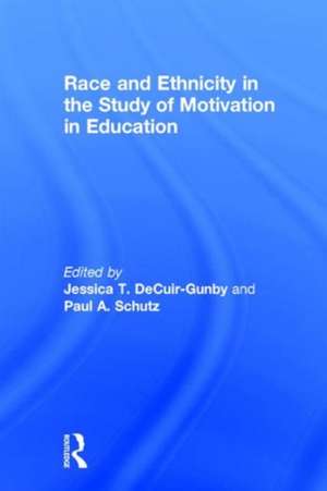 Race and Ethnicity in the Study of Motivation in Education de Jessica T. DeCuir-Gunby