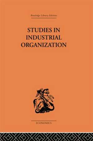 Studies in Industrial Organization de H. A. Silverman