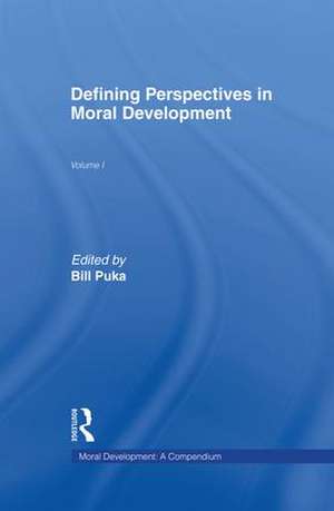 Defining Perspectives in Moral Development de Bill Puka