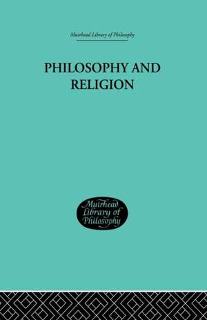 Philosophy and Religion de Axel Hagerstrom