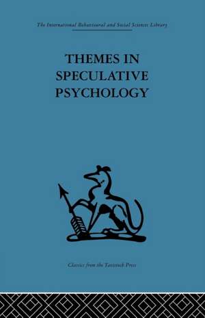 Themes in Speculative Psychology de Nehemiah Jordan