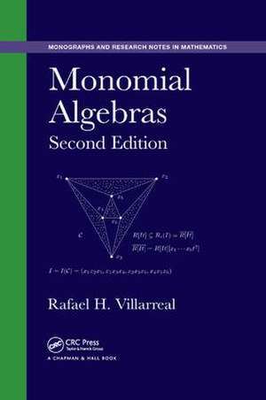 Monomial Algebras de Rafael Villarreal