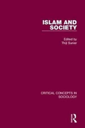 Islam and Society de Thijl Sunier