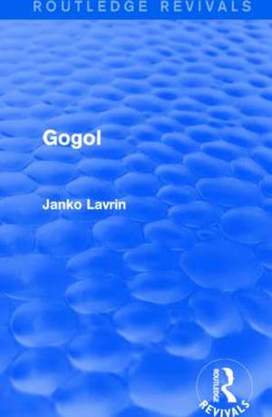 Gogol de Janko Lavrin