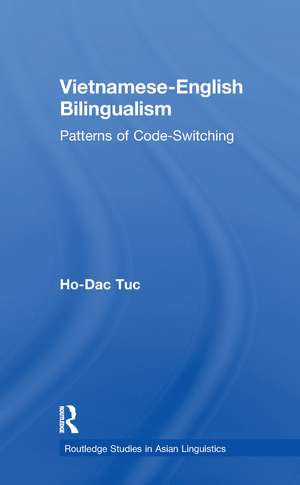 Vietnamese-English Bilingualism: Patterns of Code-Switching de Ho-Dac Tuc