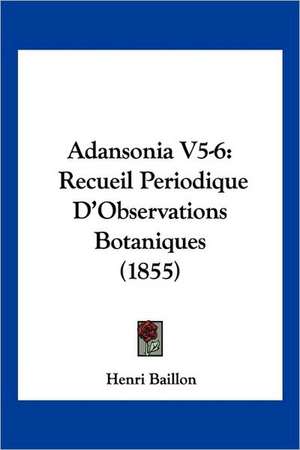 Adansonia V5-6 de Henri Baillon