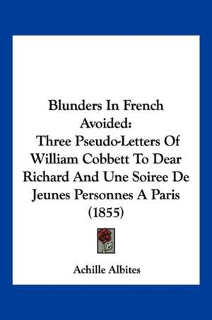 Blunders In French Avoided de Achille Albites
