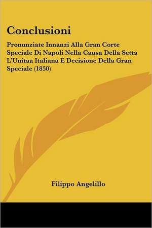 Conclusioni de Filippo Angelillo