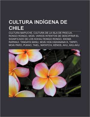 Cultura indígena de Chile de Fuente: Wikipedia