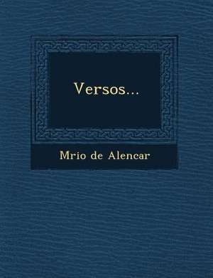 Versos... de M. Rio De Alencar