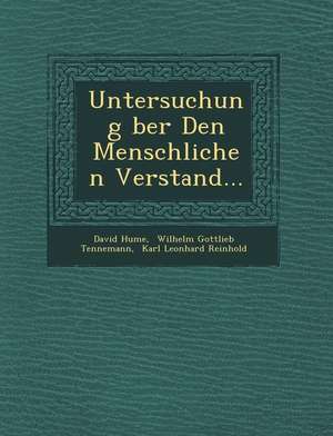 Untersuchung Ber Den Menschlichen Verstand... de David Hume