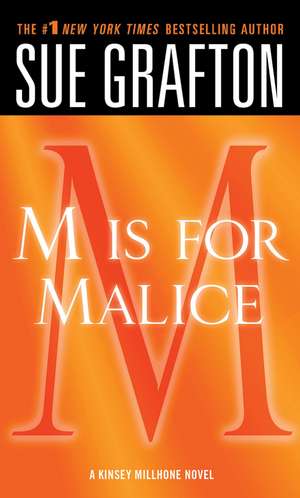 M Is for Malice de Sue Grafton