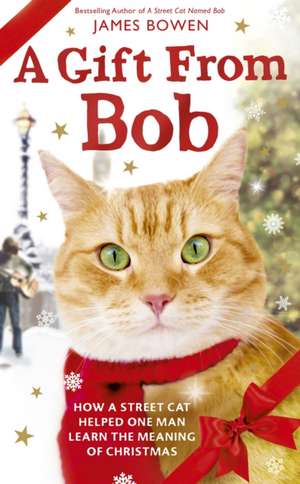 A Gift from Bob: How a Street Cat Helped One Man Learn the Meaning of Christmas de James Bowen