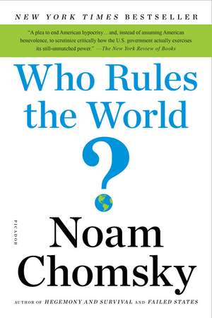 Who Rules the World? de Noam Chomsky