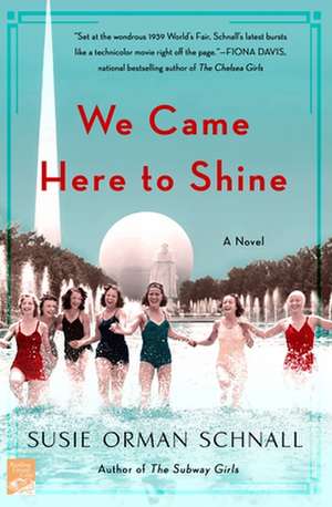 We Came Here to Shine de Susie Orman Schnall