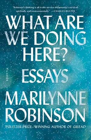 What Are We Doing Here? de Marilynne Robinson