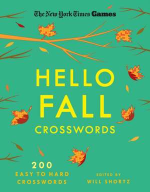 New York Times Games Hello Fall Crosswords de Will Shortz